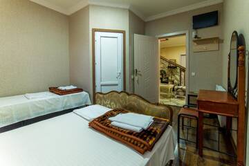 Фото номера Трехместный номер Делюкс Отель HOTEL GUGLUX &amp;WINE CELLAR г. Телави 5